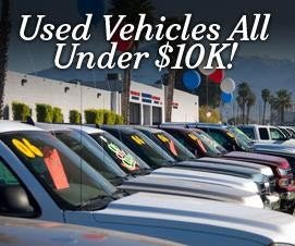 Used Vehicles all under $10k